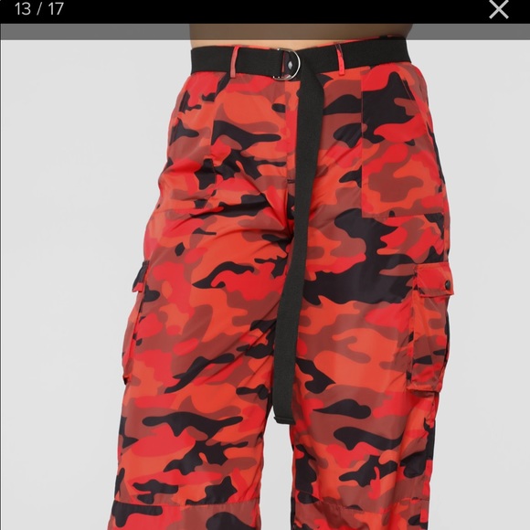 Fashion Nova Curve Take Off Flight Cargo Pants - Picture 7 of 11